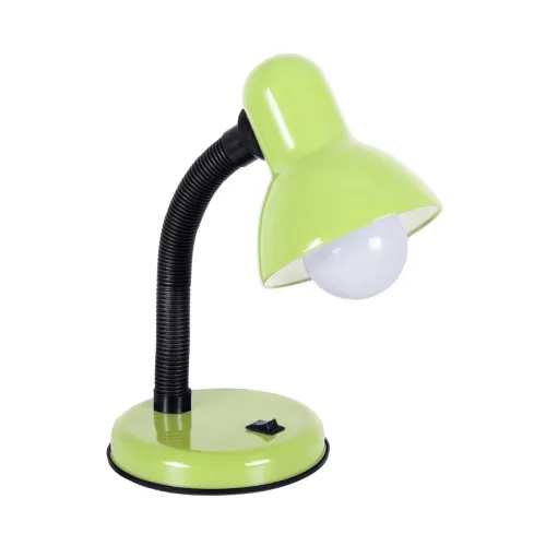 GLOBOSTAR® STUDENT 01533 Μοντέρνο Επιτραπέζιο Φωτιστικό Πορτατίφ με Ντουί 1 x E27 AC 220-240V IP20 - Πράσινο & Μαύρο - Μ12 x Π12 x Υ32cm