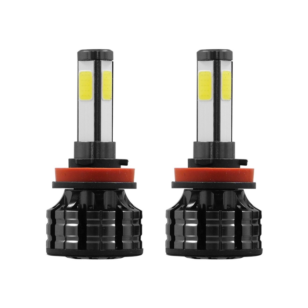 GloboStar® 82048 H16 K9 Line KIT Βασικού Φωτισμού Αυτοκινήτου & Φορτηγού 3rd Generation Can-Bus Series LED CREE CXB COB 100W 14000lm DC 9-32V Αδιάβροχο IP66 Ψυχρό Λευκό 6000K