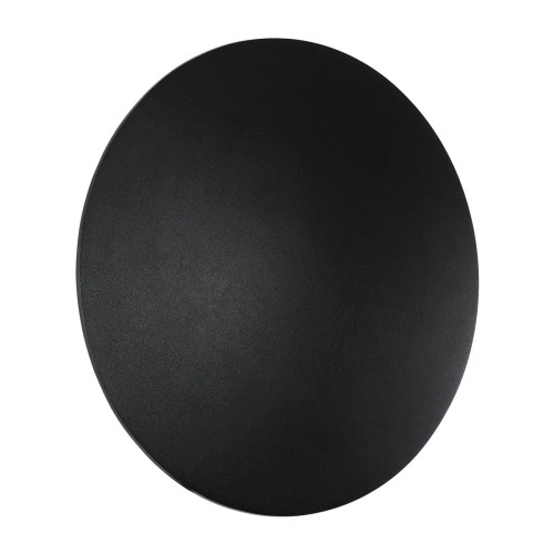 GLOBOSTAR® HELIO-R 60494 Μοντέρνο Φωτιστικό Τοίχου - Απλίκα LED 12W 1320lm 120° AC 220-240V Αδιάβροχο IP65 Φυσικό Λευκό 4500K - Lumileds SMD Chip & TÜV SÜD Driver - Μαύρο Ματ - Μ26 x Π26 x Υ5cm - 5 Χρόνια Εγγύηση