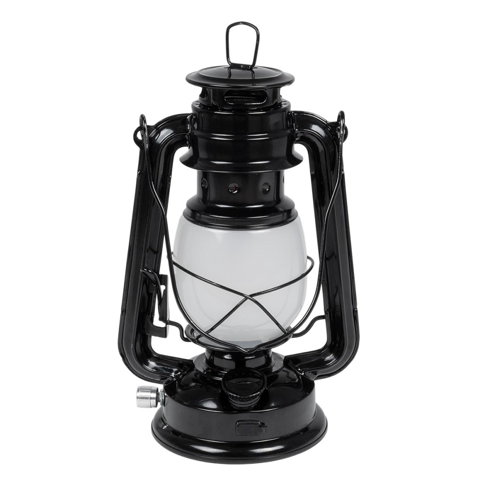 GLOBOSTAR® FIREWATCH 76546 Διακοσμητικό Φαναράκι LED 10W 500lm 360° Επαναφορτιζόμενο DC 5V με Μπαταρίες 2x18650 IP20 Ultra Θερμό Λευκό 1800K - Μ15 x Π11.5 x Υ23.5cm - 2 Χρόνια Εγγύηση