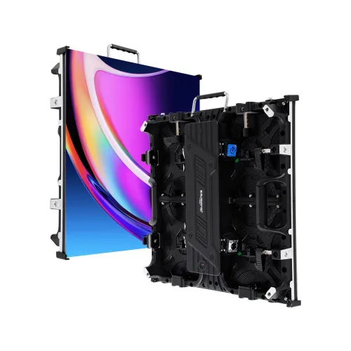 GLOBOSTAR® NEOWALL 41000 Οθόνη Video Wall P3.91 Καμπίνα 50x50cm LED 180W 3840Hz 16384 Dots ≥1900cd/㎡ Nits AC 220-240V Εσωτερικού Χώρου IP31 Full Color S1/16 14Bits - Κάρτα NovaStar MRV208-1 - Προστατευτικά Γωνιών - Kinglight SMD2121 & CZCL Driver - Μ5