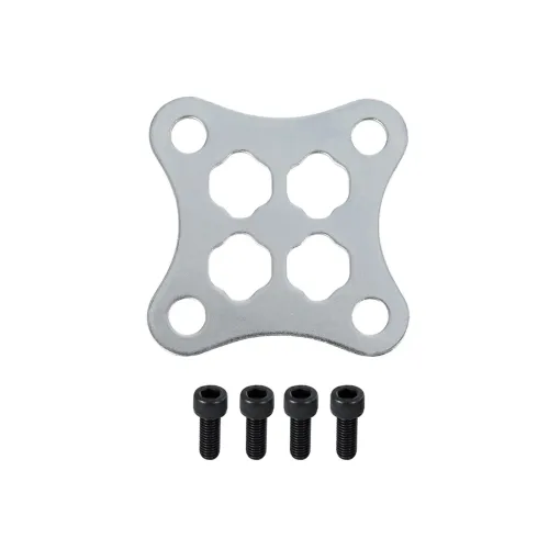 GLOBOSTAR® PLATE 41045 Σύνδεσμος Ένωσης Καμπίνων για Οθόνες LED Video Wall με Διαστάσεις Καμπίνας 50x50cm & 100x100cm - Μ9 x Π0.3 x Υ9cm