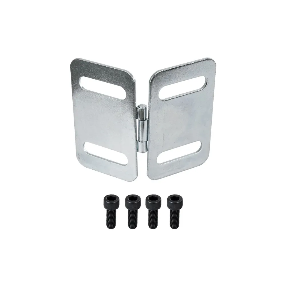 GLOBOSTAR® PLATE 41046 Σύνδεσμος Ένωσης Καμπίνων για Κυρτές Οθόνες LED Video Wall με Διαστάσεις Καμπίνας 50x50cm & 100x100cm - Μ12.5 x Π1 x Υ10cm