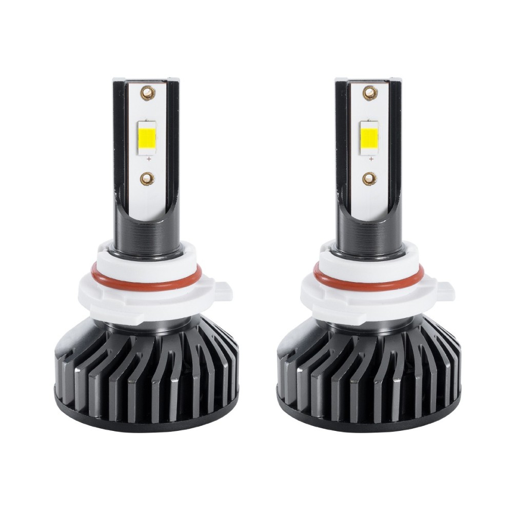GLOBOSTAR® LEDKITF2 82030 Λάμπα HB4 9006 CANbus LED 30W/60W 3500lm/7000lm 360° DC 12-24V Αδιάβροχο IP65 Ψυχρό Λευκό 6000K - CREE COB Chip - Μ4 x Π4 x Υ6.6cm - Πακέτο 2 Τεμαχίων - 2 Χρόνια Εγγύηση