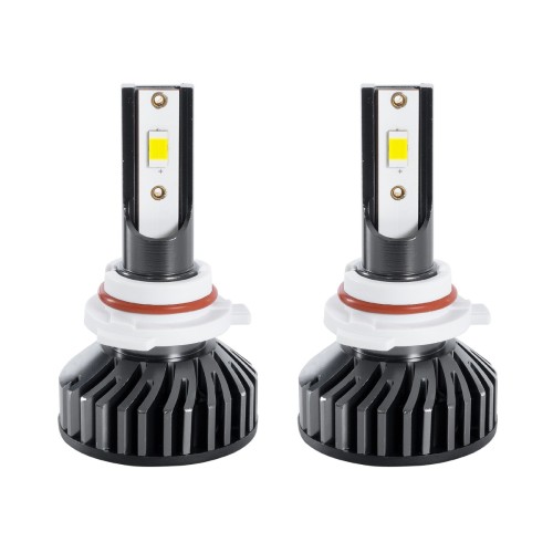 GLOBOSTAR® LEDKITF2 82030 Λάμπα HB4 9006 CANbus LED 30W/60W 3500lm/7000lm 360° DC 12-24V Αδιάβροχο IP65 Ψυχρό Λευκό 6000K - CREE COB Chip - Μ4 x Π4 x Υ6.6cm - Πακέτο 2 Τεμαχίων - 2 Χρόνια Εγγύηση