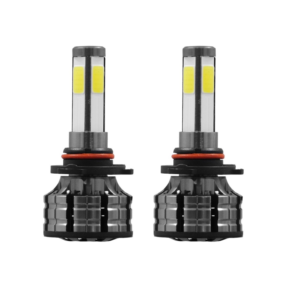 GloboStar® 82049 HB3 9005 K9 Line KIT Βασικού Φωτισμού Αυτοκινήτου & Φορτηγού 3rd Generation Can-Bus Series LED CREE CXB COB 100W 14000lm DC 9-32V Αδιάβροχο IP66 Ψυχρό Λευκό 6000K