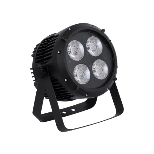 GloboStar® 51119 TYPHON Επαγγελματική Κεφαλή PAR DMX512 200W AC 220V-240V - SPOT - 15° OSRAM LED Αδιάβροχη IP65 - CCT Θερμό Λευκό 2700K - Φυσικό Λευκό 4500K - Ψυχρό Λευκό 6000K - Μαύρο - L23.2 x W22 x H33cm