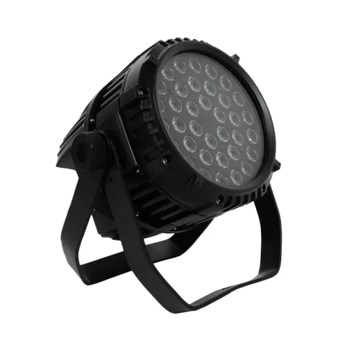 GLOBOSTAR® PAR 51129 Stage Κεφαλή Par LED 216W 15° AC 220-240V Αδιάβροχο IP65 36 x 6W CREE Chip Πολύχρωμο RGB Dimmable DMX512 Protocol 7 Channels - Μ29 x Π29 x Υ35cm - 2 Χρόνια Εγγύηση