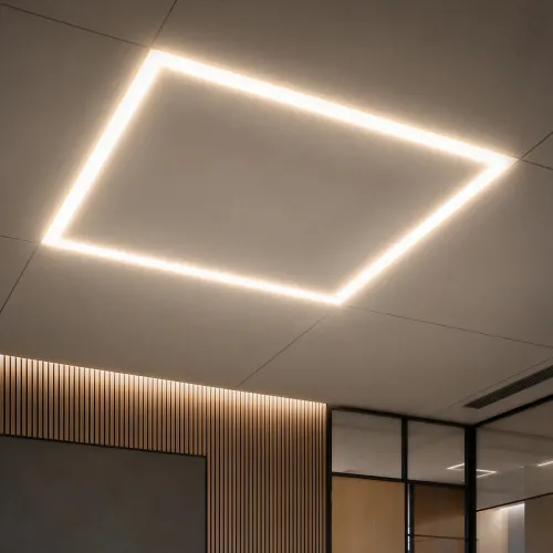 GLOBOSTAR® FRAMELIN 60370 Χωνευτό Panel Οροφής 60x60 LED 48W 5280lm 120° CRI≥85Ra UGR<19 AC 220-240V IP20 Θερμό Λευκό 2700K - Lumileds SMD Chip & TÜV SÜD Driver - Λευκό Γαλακτερό - Μ60 x Π60 x Υ1.5cm / Q56 x 56cm - 5 Χρόνια Εγγύηση