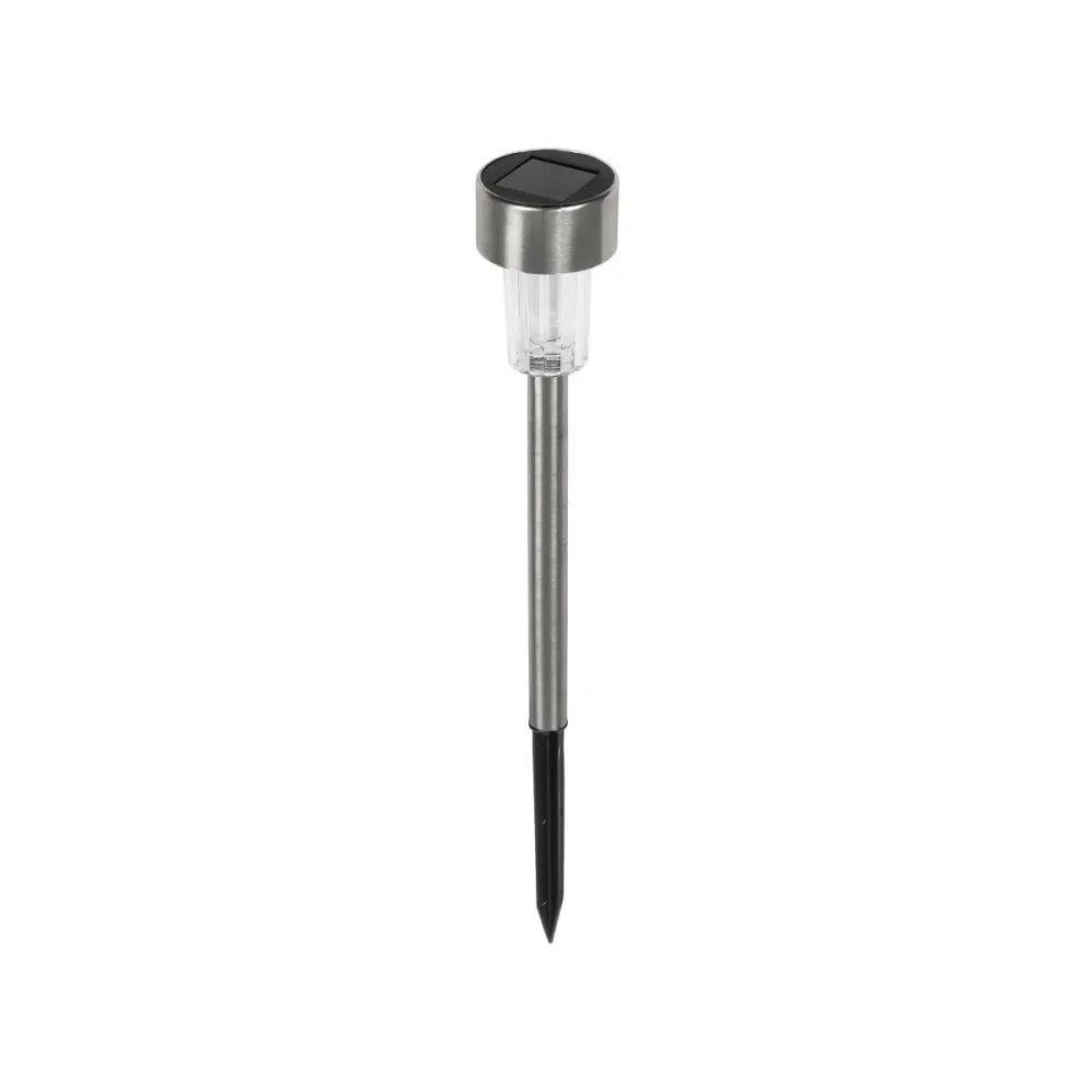 GLOBOSTAR® SOLARDECOR 71522 Διακοσμητικό Φωτιστικό Κήπου LED 1W 30lm 180° DC 5V με Φωτοβολταϊκό Panel 5V 0.1W & Επαναφορτιζόμενη Μπαταρία Li-ion 3.2V 600mAh Αδιάβροχο IP65 Πολύχρωμο RGB - Μ5.5 x Π5.5 x Υ36.5cm - 2 Χρόνια Εγγύηση