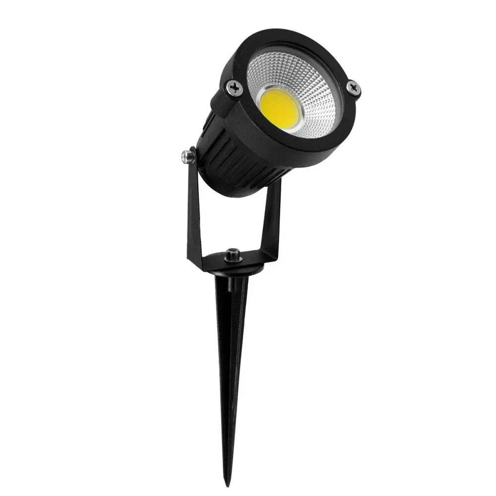 GLOBOSTAR® ROOT 75582 Φωτιστικό Σποτ για Φυτά - Δέντρα με Βάση Κήπου / Καρφωτό LED 10W 1150lm 35° DC 12-24V Αδιάβροχο IP67 Φυσικό Λευκό 4500K Dimmable - Bridgelux COB Chip - Μαύρο - Μ6 x Π6 x Υ12.5cm - 2 Χρόνια Εγγύηση