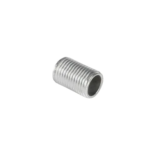 GLOBOSTAR® THREADEDTUBE 77556 Μεταλλικός DIY Σύνδεσμος / Μαστός με M10 Σπείρωμα για Φωτιστικά - Μ1.5 x Π1 x Υ1cm
