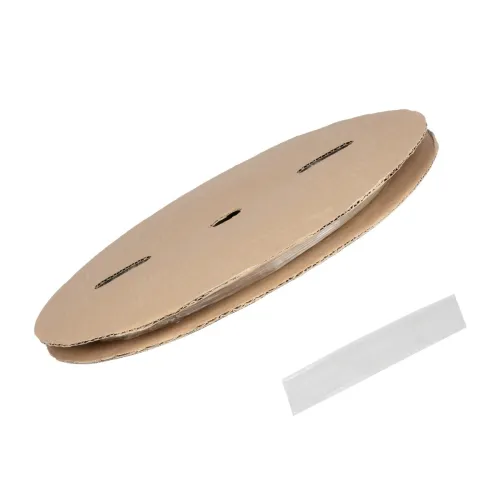 GLOBOSTAR® SHRINKTUBE 79812 Θερμοσυστελλόμενο Μακαρόνι Στεγανοποίησης για Neon Flex LED Αδιάβροχο IP65 - Διάφανο - Μ100 x Π0.8 x Υ0.8cm/Π0.4 x Υ0.4cm