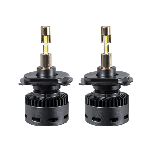 GloboStar® 81504 H4 X10 360° Line KIT Βασικού Φωτισμού Αυτοκινήτου & Φορτηγού 3nd Generation Can-Bus Series LED CREE CXB 55W/110W 11000lm/22000lm DC 12V Αδιάβροχο IP56 Ψυχρό Λευκό 6000K