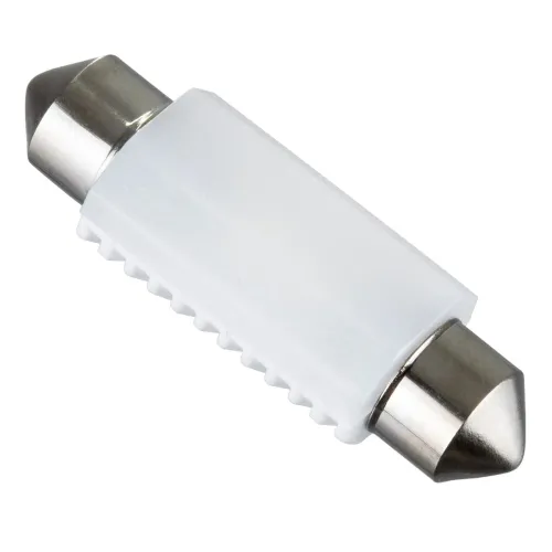 GLOBOSTAR® C5W 81334 Σωληνωτή Λάμπα C5W 39mm CANbus LED 1.92W 100lm 120° DC 12-24V IP20 Ψυχρό Λευκό 6000K - 2 x Epistar SMD3030 Chip - Μ3.9 x Π1.2 x Υ1cm - 1 Χρόνο Εγγύηση
