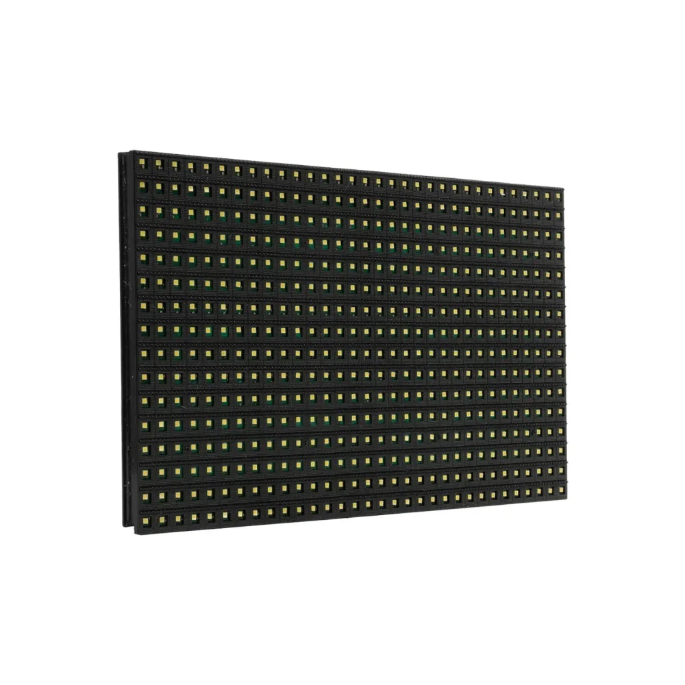 GLOBOSTAR® MODULCO 90382 Module Πλακίδιο Κυλιόμενης Ψηφιακής Επιγραφής/Οθόνης 32x16cm P10 LED 40W Nits ≥5500cd/㎡ DC 5V Αδιάβροχο IP65 Ψυχρό Λευκό 6000K - Μ32 x Π16 x Υ1.5cm - 2 Χρόνια Εγγύηση