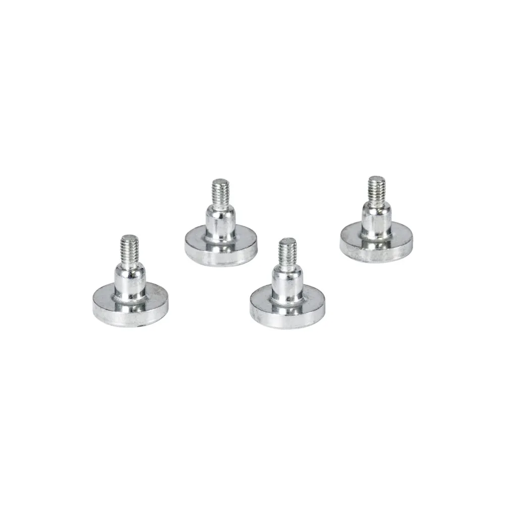 GloboStar® 90781 Σετ 4 Τεμ. Μαγνητικών Στηριγμάτων για LED Module Πινακίδων
