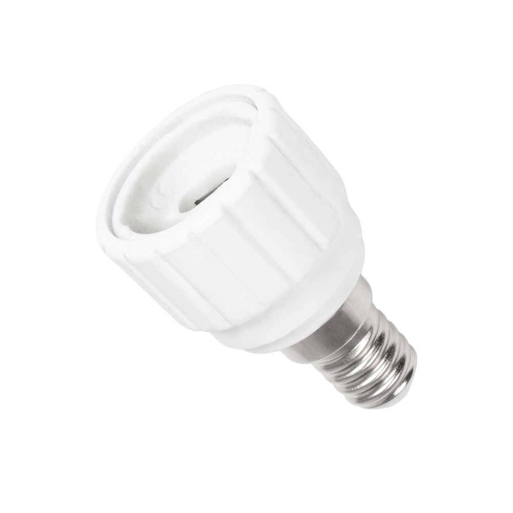 GLOBOSTAR® ADAPTOR 77796 Αντάπτορας/Μετατροπέας από Ντουί E14 σε GU10 IP20 - Μ3.5 x Π3.5 x Υ5cm