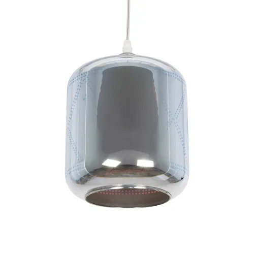 GLOBOSTAR® NEPTUNE 999-0149 Μοντέρνο Κρεμαστό Φωτιστικό Οροφής με Ντουί 1 x E27 AC 220-240V IP20 - Πολύχρωμο - Μ18 x Π18 x Υ25cm
