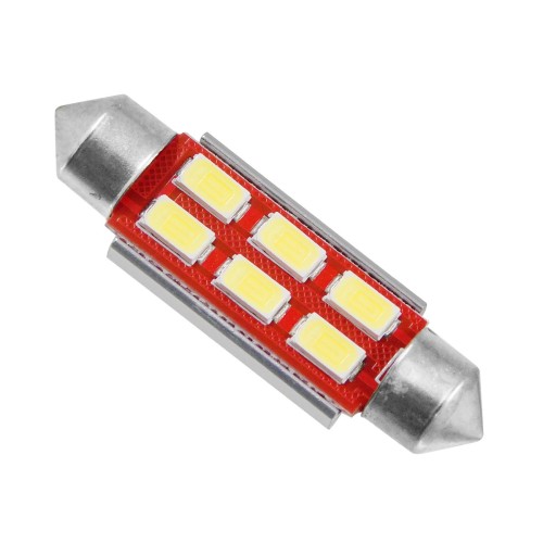 Σωληνωτός LED Extreme Truck Series Can-Bus 3ης Γενιάς 42mm 0.48w 240lm 24-30V Ψυχρό Λευκό 6000k GloboStar 81344