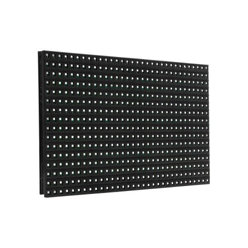 GLOBOSTAR® MODULCO 90383 Module Πλακίδιο Κυλιόμενης Ψηφιακής Επιγραφής/Οθόνης 32x16cm P10 LED 40W Nits ≥5500cd/㎡ DC 5V Αδιάβροχο IP65 Μπλε - Μ32 x Π1.5 x Υ16cm - 2 Χρόνια Εγγύηση