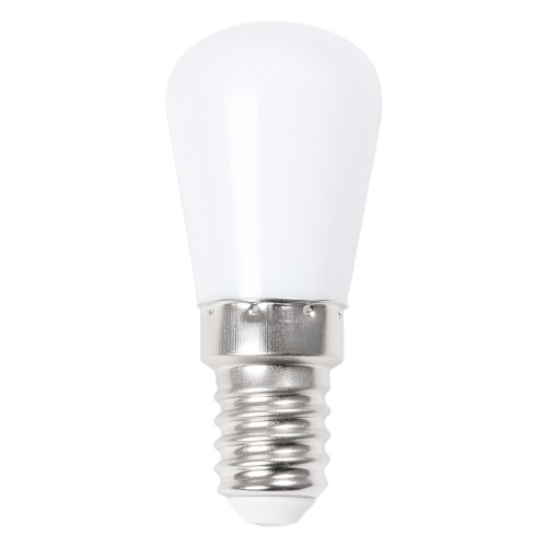 GloboStar® 76057 Λάμπα E14 S6 LED SMD 2835 3W 290lm 320° AC 230V Ψυγείου Ψυχρό Λευκό 6000K Μ2.6xΠ2.6xΥ6