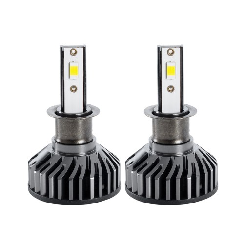GloboStar® 82021 H3 F2 Line KIT Βασικού Φωτισμού Αυτοκινήτου & Φορτηγού 3rd Generation Can-Bus Series LED CREE CXB COB 30/60W 3500lm/7000lm DC 12V Αδιάβροχο IP65 Ψυχρό Λευκό 6000K