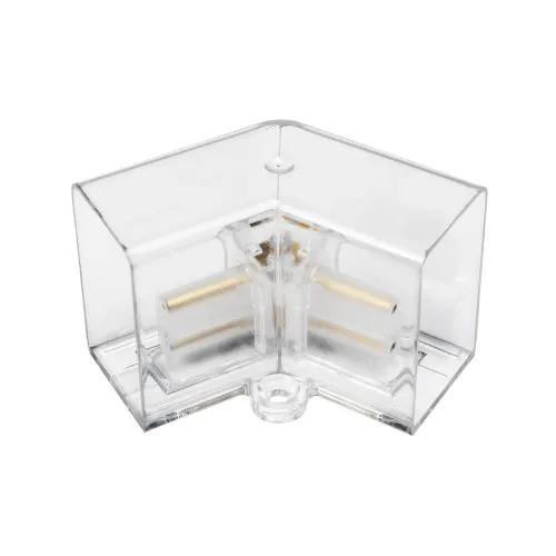 GLOBOSTAR® HEXON GLB-101-0095 Σύνδεσμος V 120° AC 220-240V IP20 - Διάφανο - Μ7 x Π2.5 x Υ4cm
