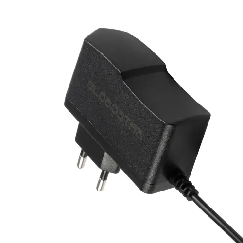 GLOBOSTAR® VOLTIX GLB-107-0005 Τροφοδοτικό/Μετασχηματιστής Class II SELV 12W 0.5A AC 220-240V σε DC 24V IP20 - Μαύρο Ματ - Μ7.3 x Π4 x Υ2.8cm - 3 Χρόνια Εγγύηση