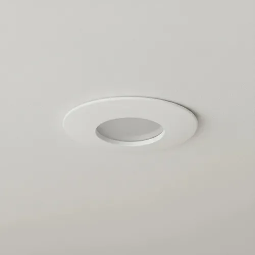 kelvo® KAPA KLV-101-0039 Χωνευτό Φωτιστικό Downlight Σποτ Μπάνιου για Λάμπα MR16 με Ντουί GU10 AC 220-240V Αδιάβροχο IP65 - Λευκό Ματ - Μ8.5 x Π8.5 x Υ4.2cm / Q7.5cm