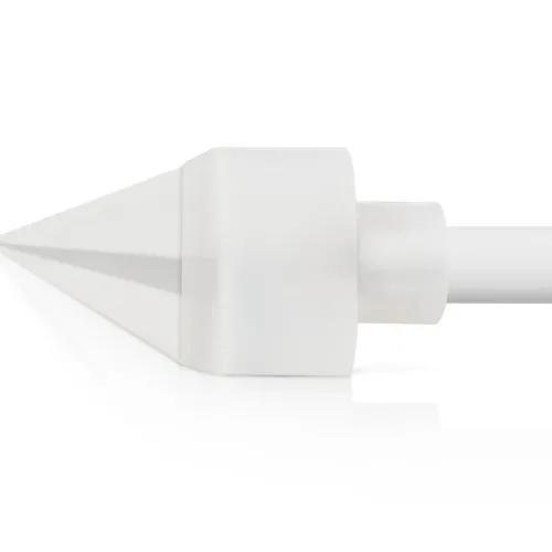 kelvo® NEONPRO KLV-101-0064 Γωνιακή Τάπα Σύνδεσης Τροφοδοσίας για Neon Flex LED Αδιάβροχο IP65 - Διάφανο - Μ1.4 x Π1.7 x Υ1.4cm