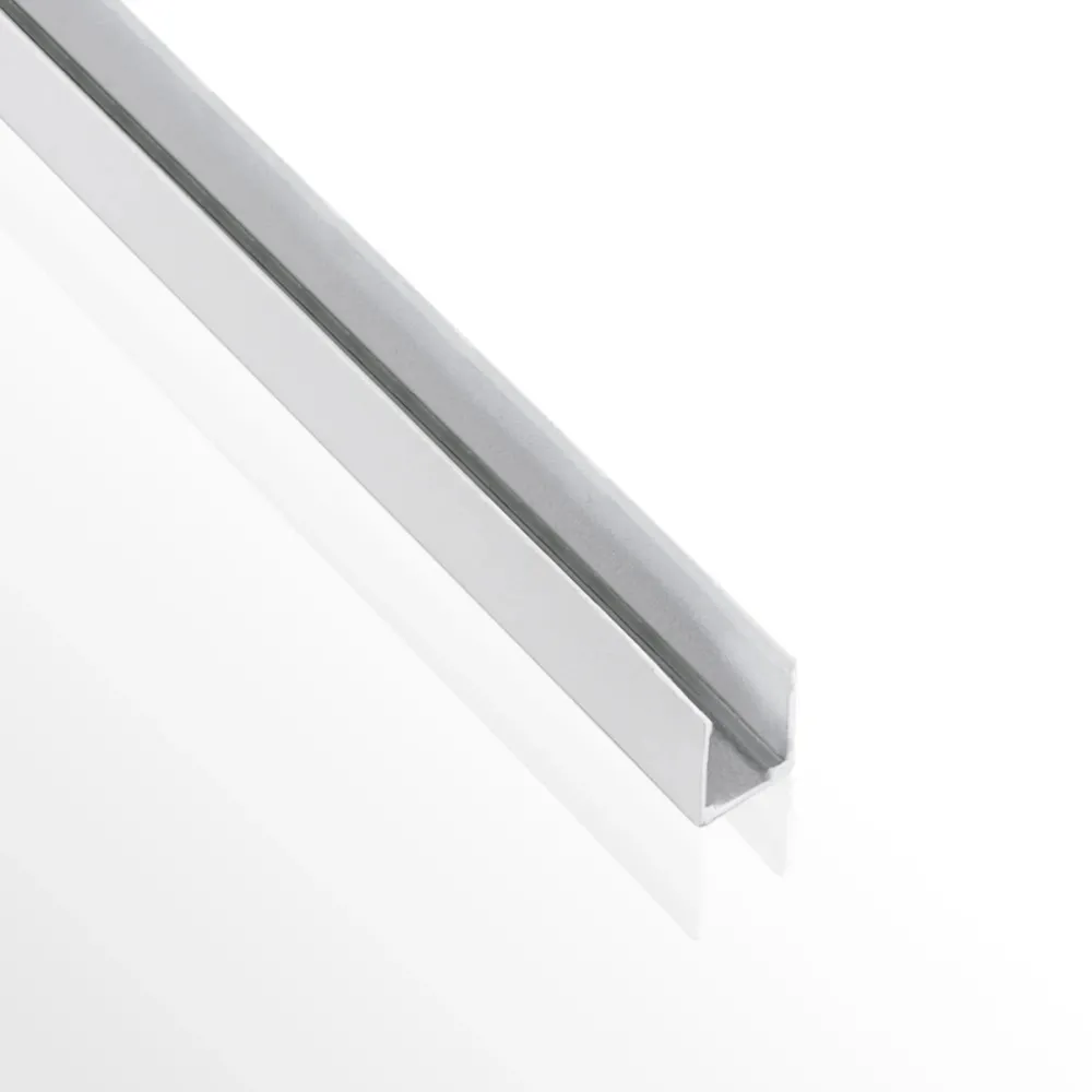 kelvo® NEONPRO KLV-101-0067 Βάση Στήριξης για Neon Flex LED Αδιάβροχο IP65 - Λευκό Ματ - Μ300 x Π0.8 x Υ1.3cm - Πακέτο 5 Τεμαχίων