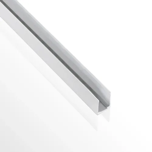 kelvo® NEONPRO KLV-101-0067 Βάση Στήριξης για Neon Flex LED Αδιάβροχο IP65 - Λευκό Ματ - Μ300 x Π0.8 x Υ1.3cm - Πακέτο 5 Τεμαχίων