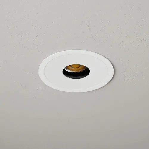 kelvo® PINADO KLV-101-0127 Χωνευτό Φωτιστικό Downlight Σποτ LED 7W 840lm 15° AC 220-240V IP20 Θερμό Λευκό 2700K - Bridgelux COB Chip & TÜV SÜD Driver - Λευκό Ματ - Μ8.3 x Π8.3 x Υ8.2cm / Q7.3cm - 5 Χρόνια Εγγύηση