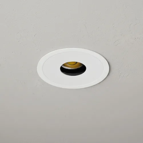 kelvo® PINADO KLV-101-0129 Χωνευτό Φωτιστικό Downlight Σποτ LED 7W 875lm 15° AC 220-240V IP20 Φυσικό Λευκό 4500K - Bridgelux COB Chip & TÜV SÜD Driver - Λευκό Ματ - Μ8.3 x Π8.3 x Υ8.2cm / Q7.3cm - 5 Χρόνια Εγγύηση