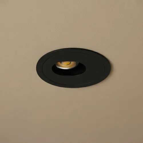 kelvo® ASYMMETRICAL KLV-101-0130 Χωνευτό Φωτιστικό Downlight Σποτ LED 7W 840lm 15°x30° AC 220-240V IP20 Θερμό Λευκό 2700K - Bridgelux COB Chip & TÜV SÜD Driver - Μαύρο Ματ - Μ8.3 x Π8.3 x Υ8.2cm / Q7.3cm - 5 Χρόνια Εγγύηση