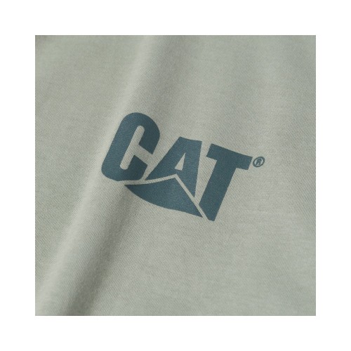 CAT Μπλουζάκι μακρυμάνικο trademark tee πράσινο M 1510034-16-5808