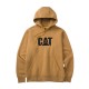 CAT Μπλούζα φούτερ με κουκούλα trademark bronze L W10646-13252