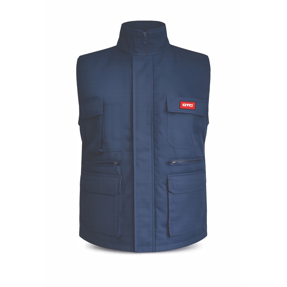 GTC Γιλέκο εργασίας Thorax navy μπλε S
