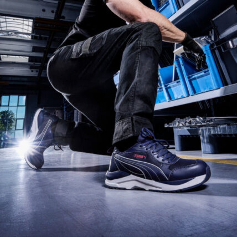PUMA Παπούτσι εργασίας Shift μπλε S1PS 647730 No.41