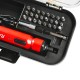 RAIDER Δραπανοκατσάβιδο 3,6V 1,5Ah με 26 εξαρτήματα RD-CSC05 031129