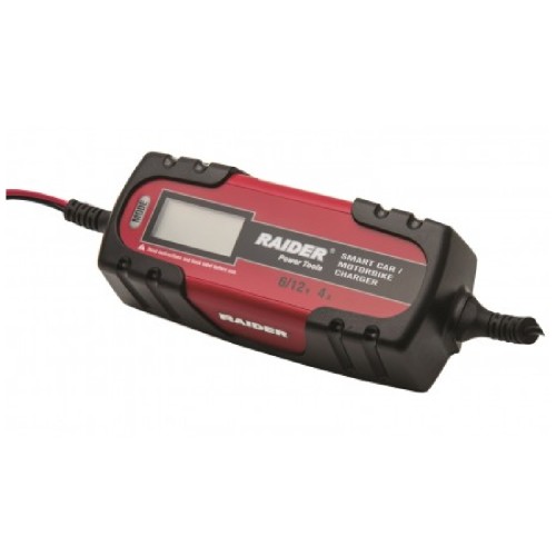 RAIDER Φορτιστής & Συντηρητής μπαταρίας 6/12V RD-BC13 032202