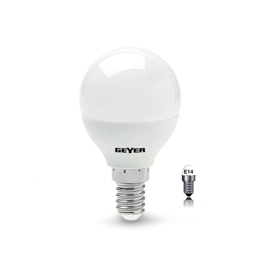 GEYER Λάμπα led G45 E14 4.5W λευκό 470LM LGLCE145E