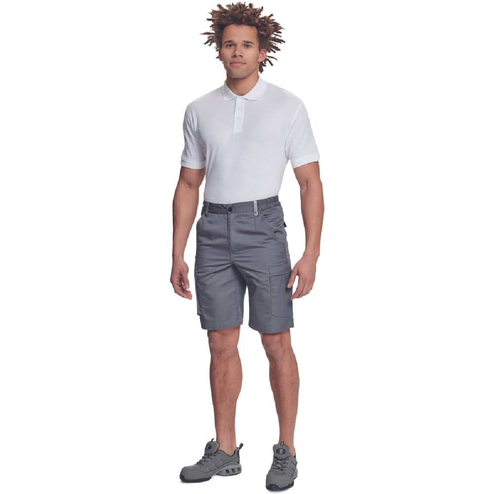 Βερμούδα εργασίας Gijon γκρι 65%poly-35%cott, 195 g/m² No 60/2XL
