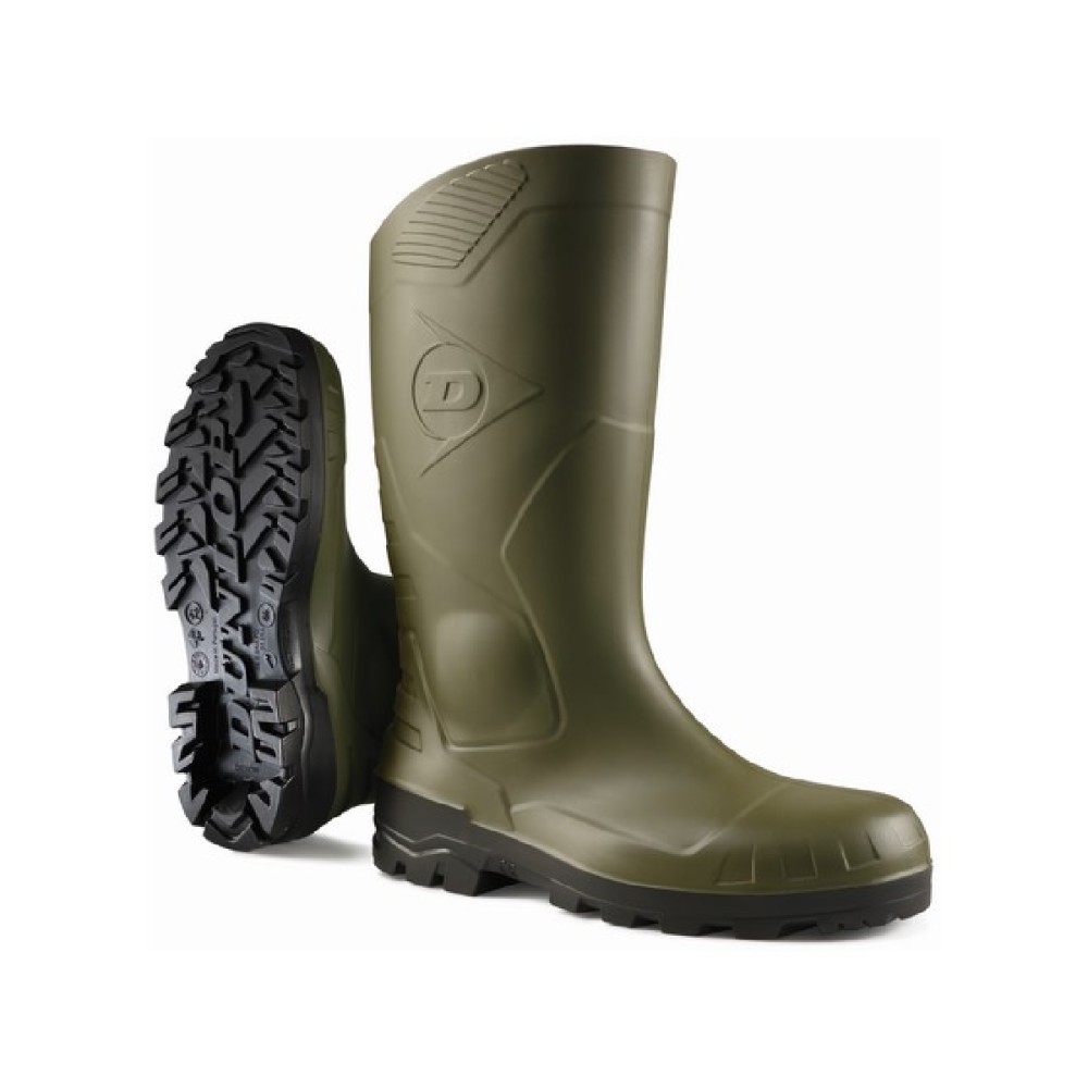 DUNLOP Μπότες γονάτου Devon S5 πράσινες H142611 No40