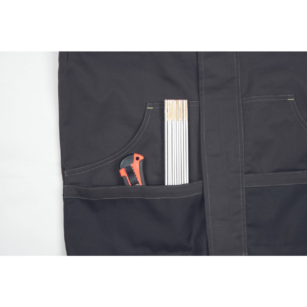 ΜΠΟΥΦΑΝ ΕΡΓΑΣΙΑΣ GREENDALE ΑΝΘΡΑΚΙ/ΛΑΙΜ 65%poly-35%cott, 270 g/m² No 52/L