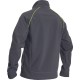 ΜΠΟΥΦΑΝ SOFTSHELL ΕΡΓΑΣΙΑΣ ΑΔΙΑΒΡΟΧΟ GREENDALE ΑΝΘΡΑΚΙ/ΛΑΙΜ 94%poly-6%elast, 320 g/m² 2XL