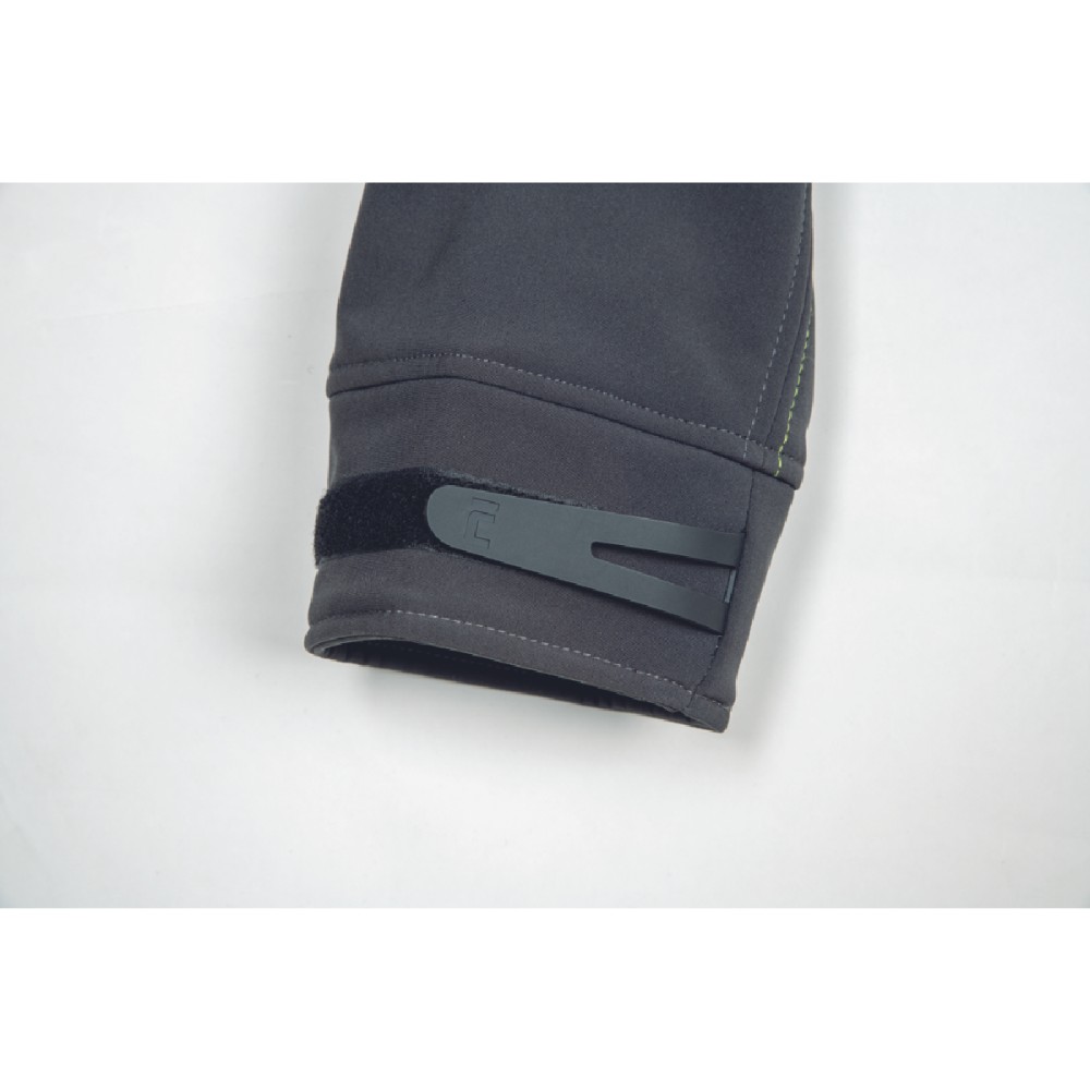 ΜΠΟΥΦΑΝ SOFTSHELL ΕΡΓΑΣΙΑΣ ΑΔΙΑΒΡΟΧΟ GREENDALE ΑΝΘΡΑΚΙ/ΛΑΙΜ 94%poly-6%elast, 320 g/m² 2XL