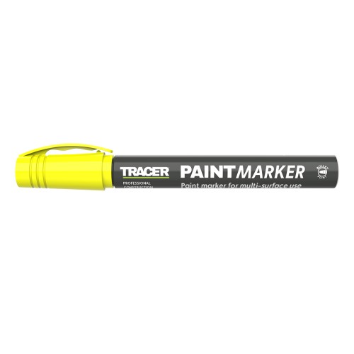 TRACER Μαρκαδόρος ανεξίτηλος βαρέως τύπου κίτρινος APTM1