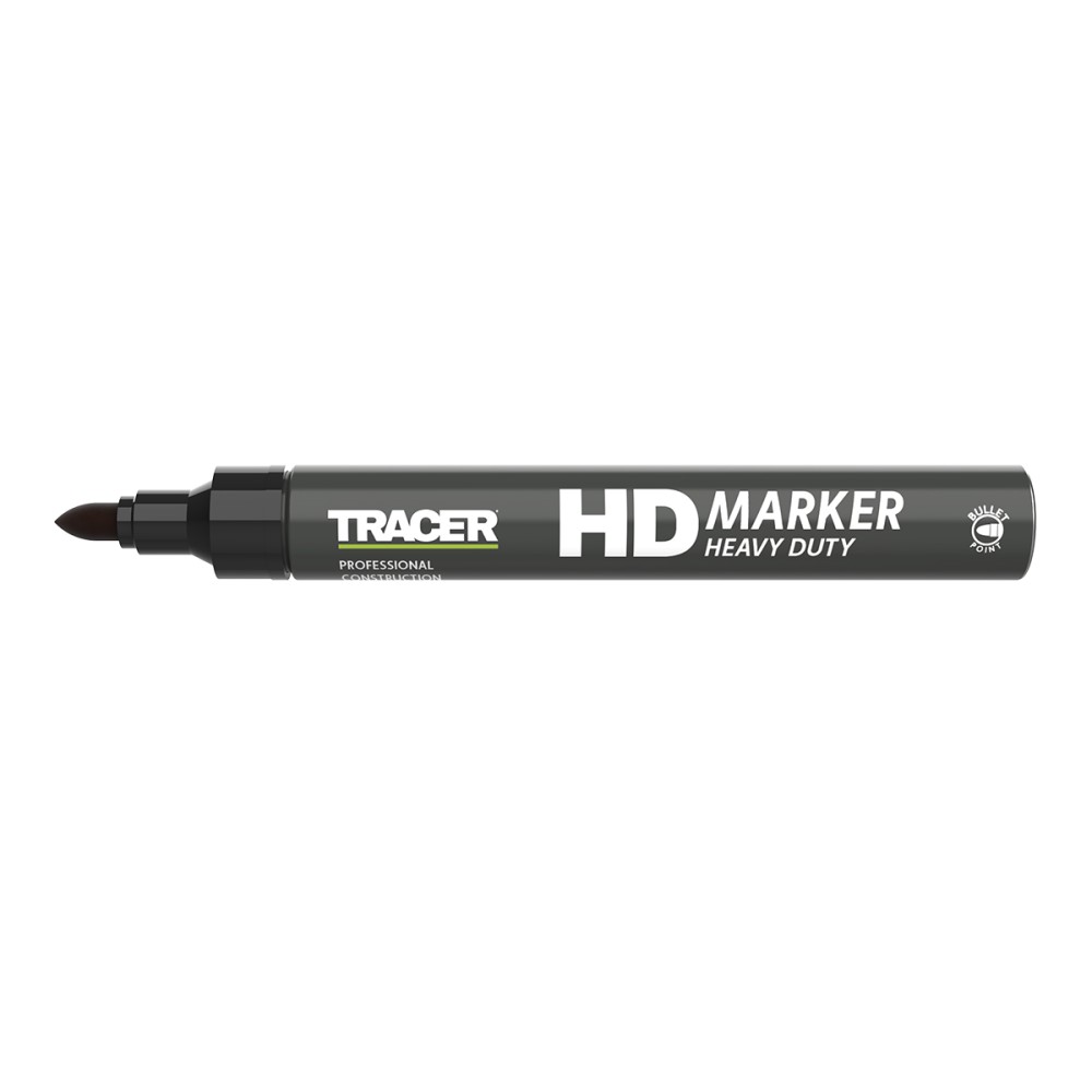 TRACER Μαρκαδόρος ανεξίτηλος βαρέως τύπου μαύρος AHD1